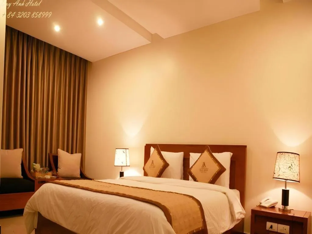 Bed in Duy Anh Hotel