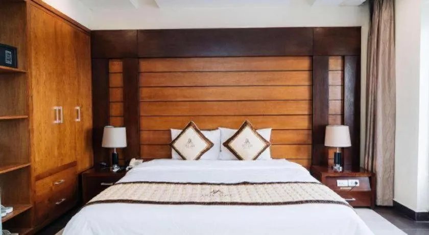 Bed in Duy Anh Hotel