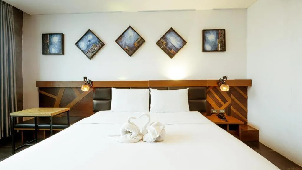 Bed in B2 Bangkok Srinakharin Boutique & Budget Hotel