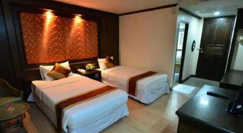 Bed in Piyaporn Pavilion Hotel