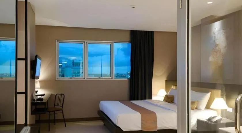 Bed in Gajahmada Avara Boutique Hotel