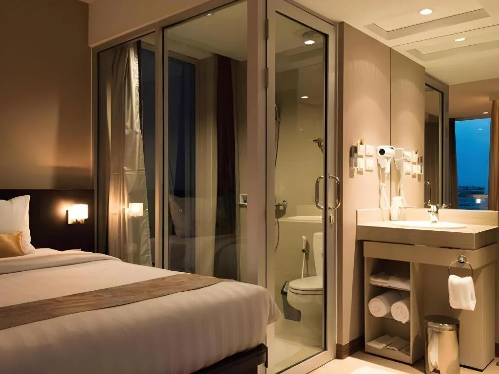 Bed in Gajahmada Avara Boutique Hotel