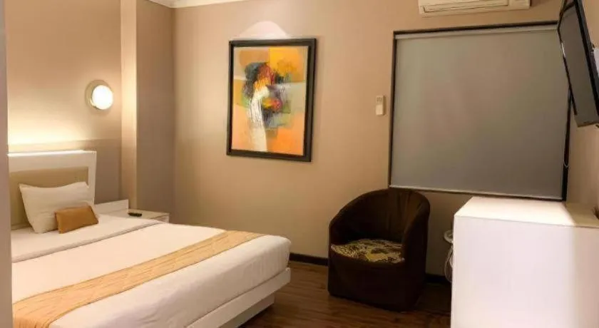 Bed in Gajahmada Avara Boutique Hotel