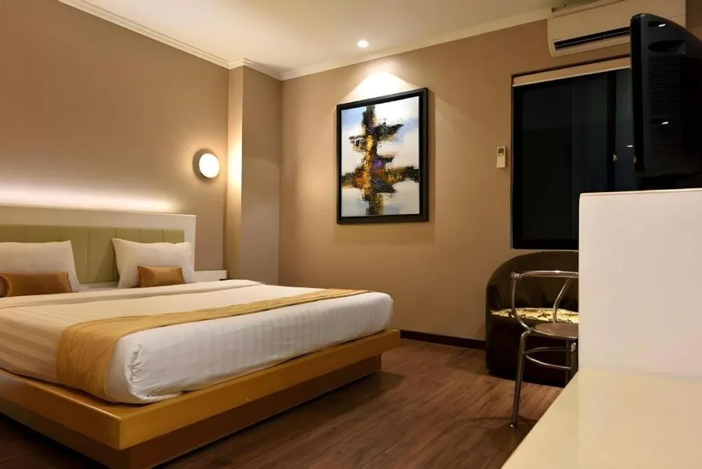 Bed in Gajahmada Avara Boutique Hotel