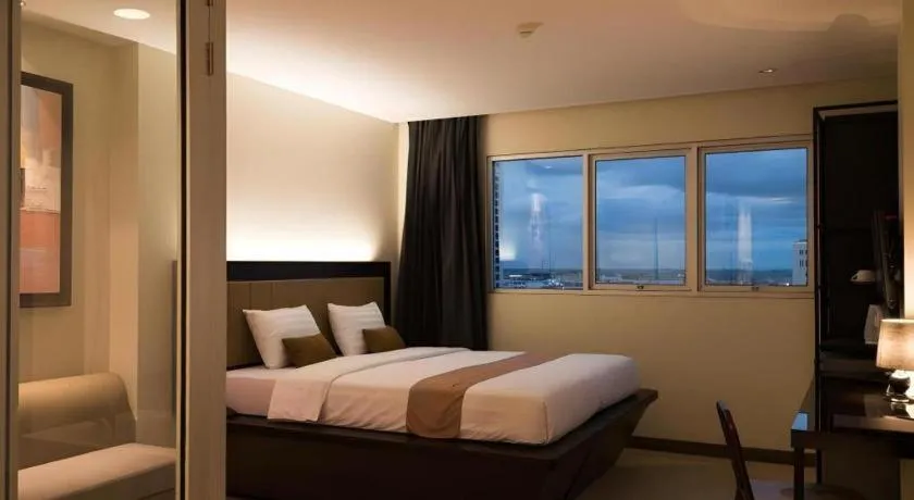 Bed in Gajahmada Avara Boutique Hotel