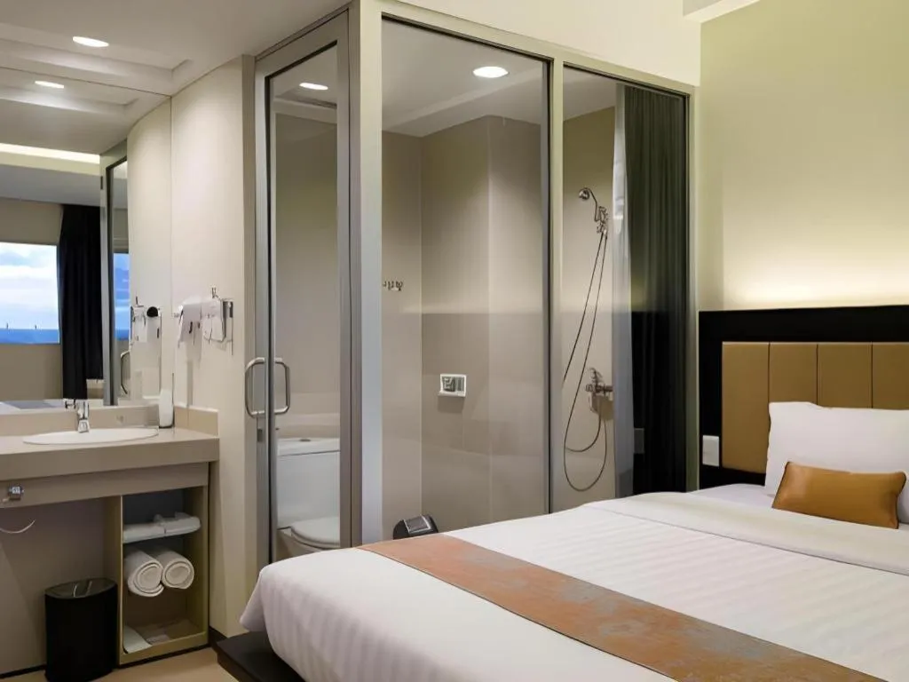 Bed in Gajahmada Avara Boutique Hotel