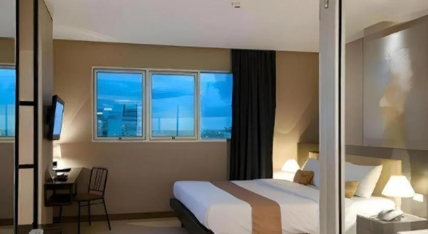 Bed in Gajahmada Avara Boutique Hotel