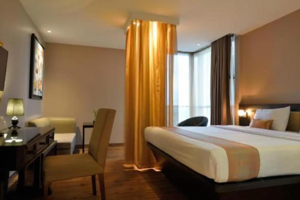 Bed in Gajahmada Avara Boutique Hotel