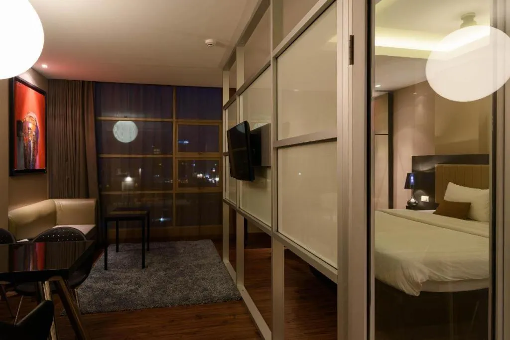 Bed in Gajahmada Avara Boutique Hotel