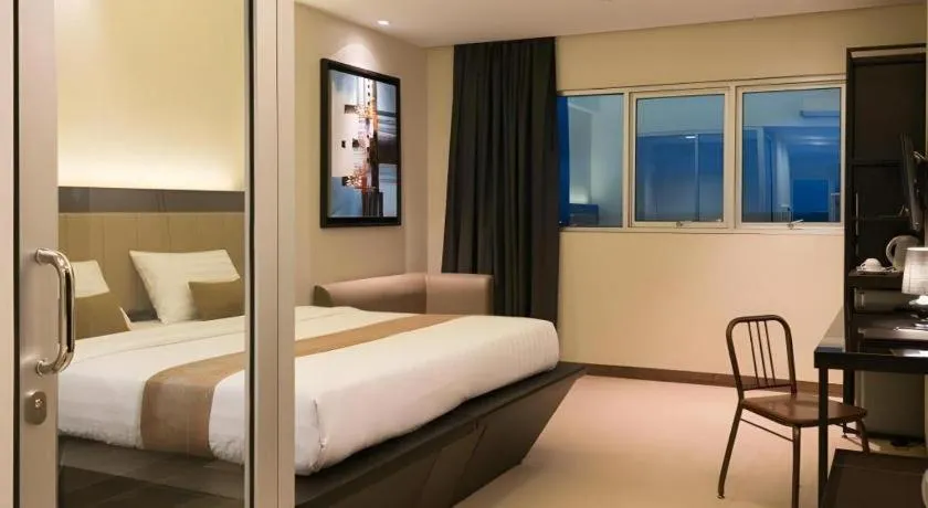 Bed in Gajahmada Avara Boutique Hotel