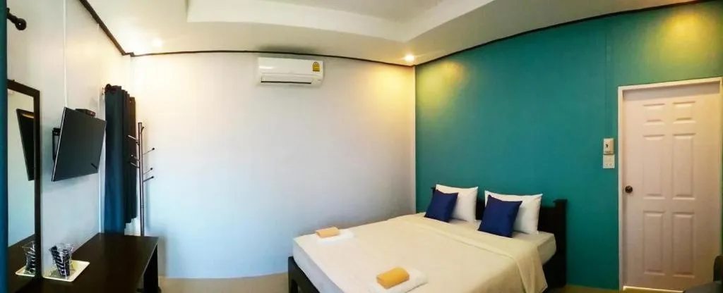 Bed in BanRai ChernMa Resort