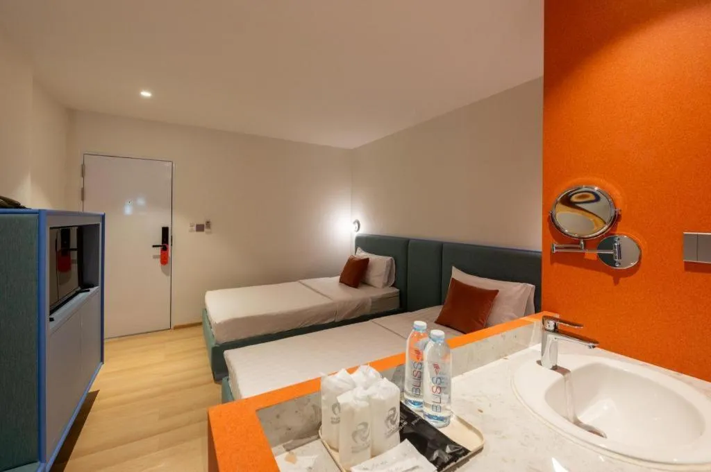 Bed in 777Bliss Hometel