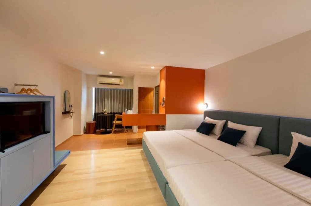 Bed in 777Bliss Hometel