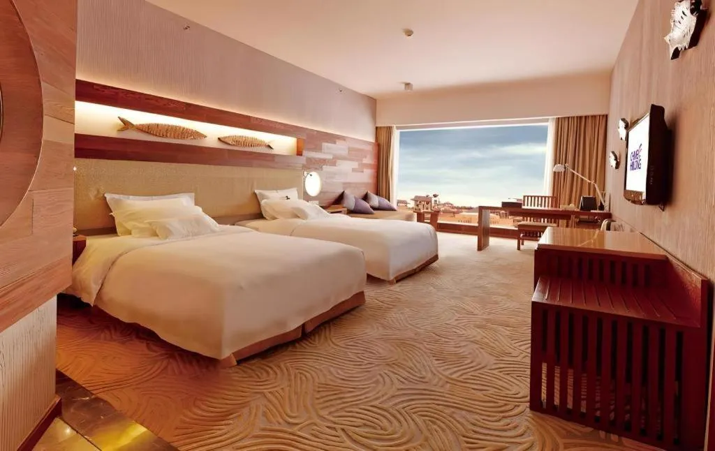 Bed in Chimelong Hotel