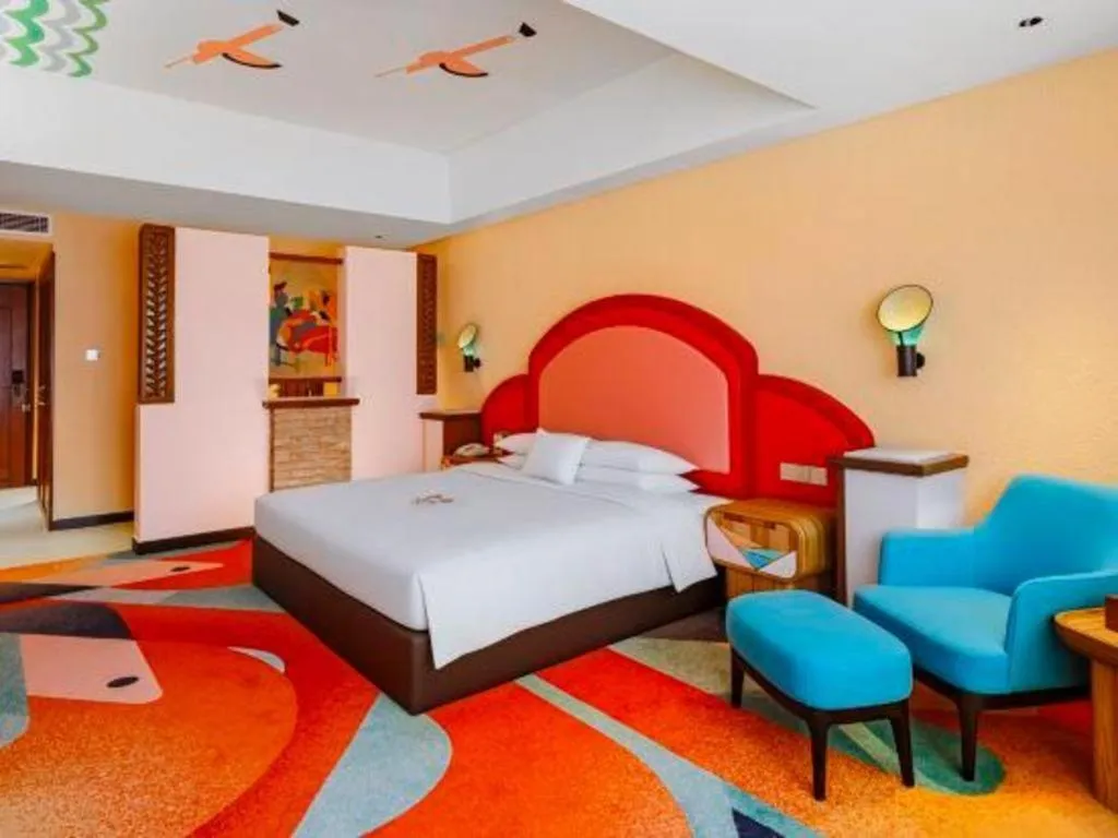 Bed in Chimelong Hotel