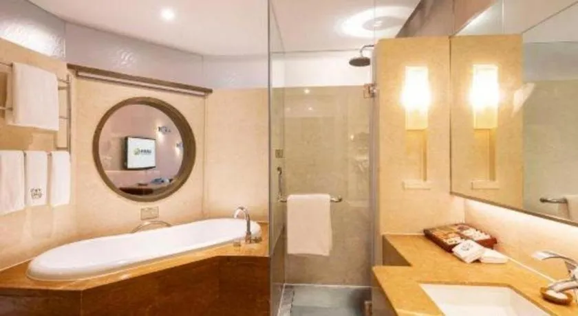 Bed in Chimelong Hotel