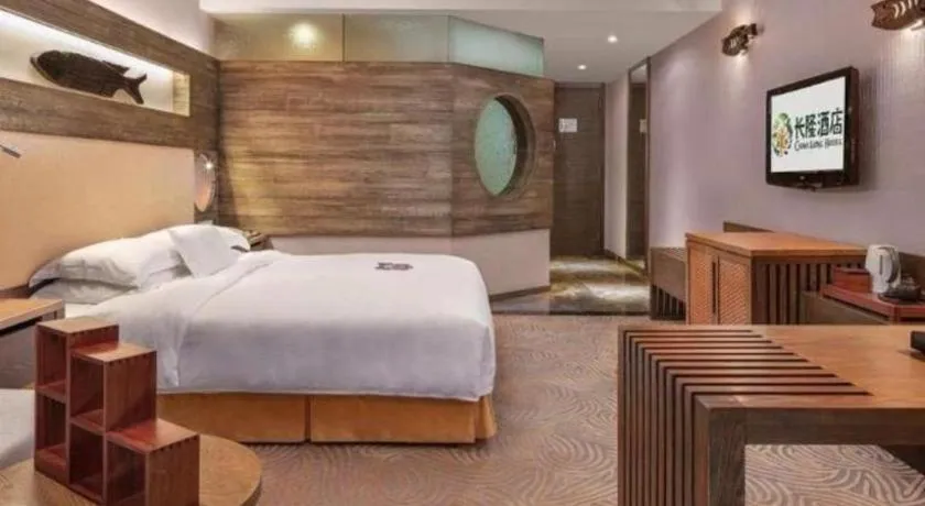 Bed in Chimelong Hotel