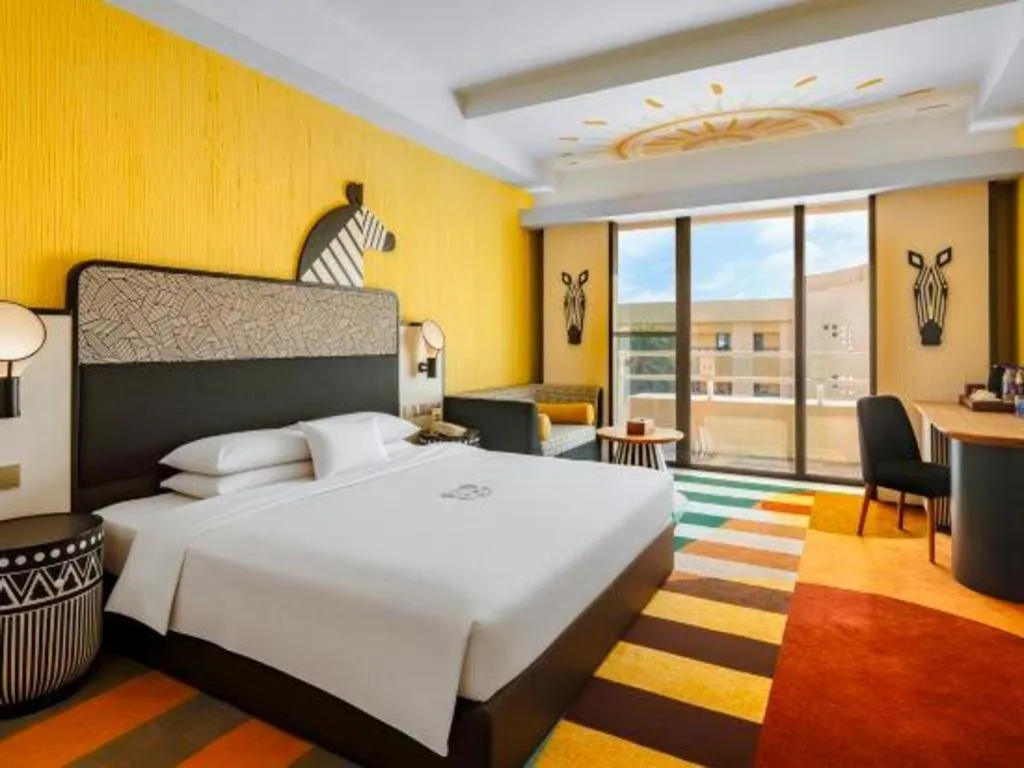 Bed in Chimelong Hotel