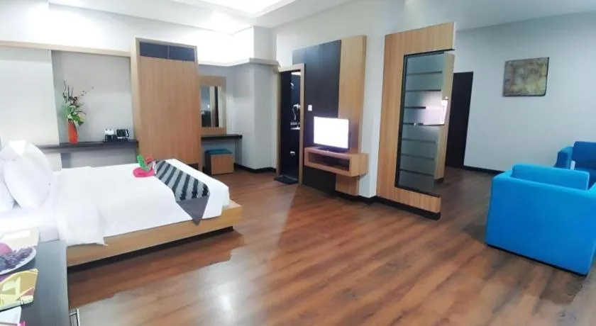 Bed in Orchardz Hotel Gajah Mada