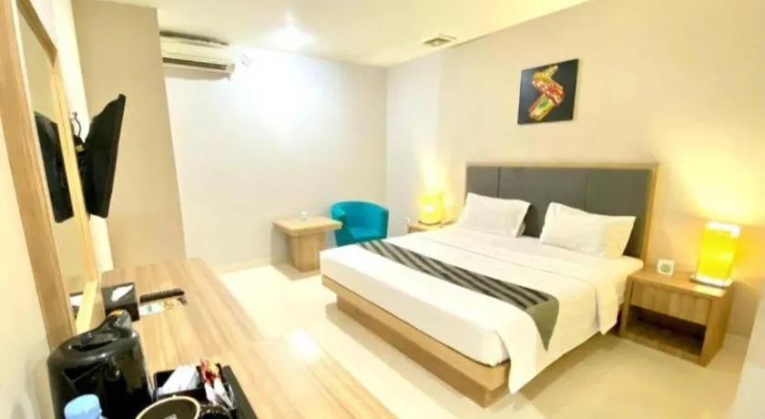 Bed in Orchardz Hotel Gajah Mada