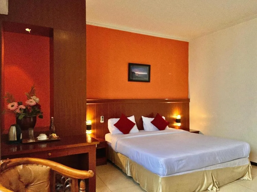Bed in Garuda Hotel Pontianak