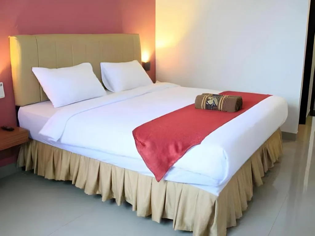 Bed in Garuda Hotel Pontianak
