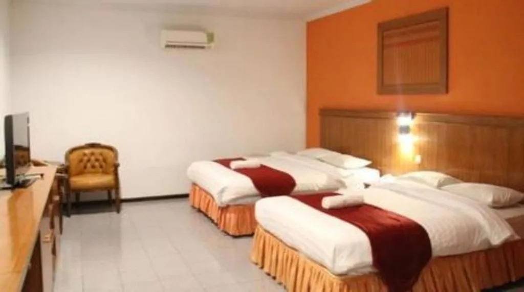 Bed in Garuda Hotel Pontianak