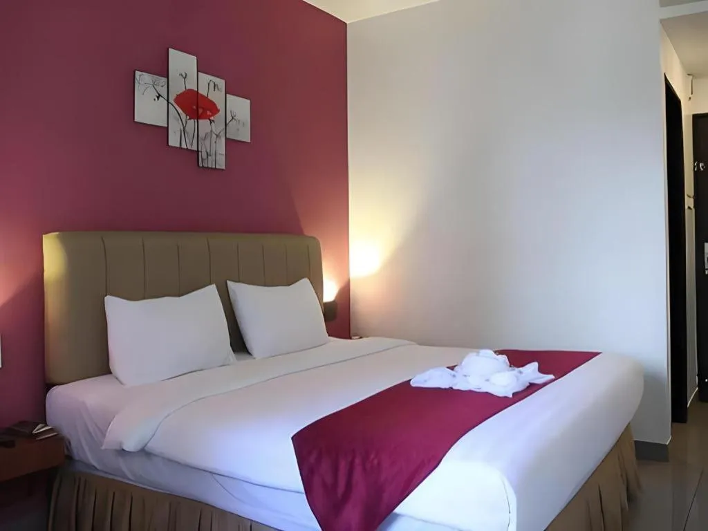 Bed in Garuda Hotel Pontianak