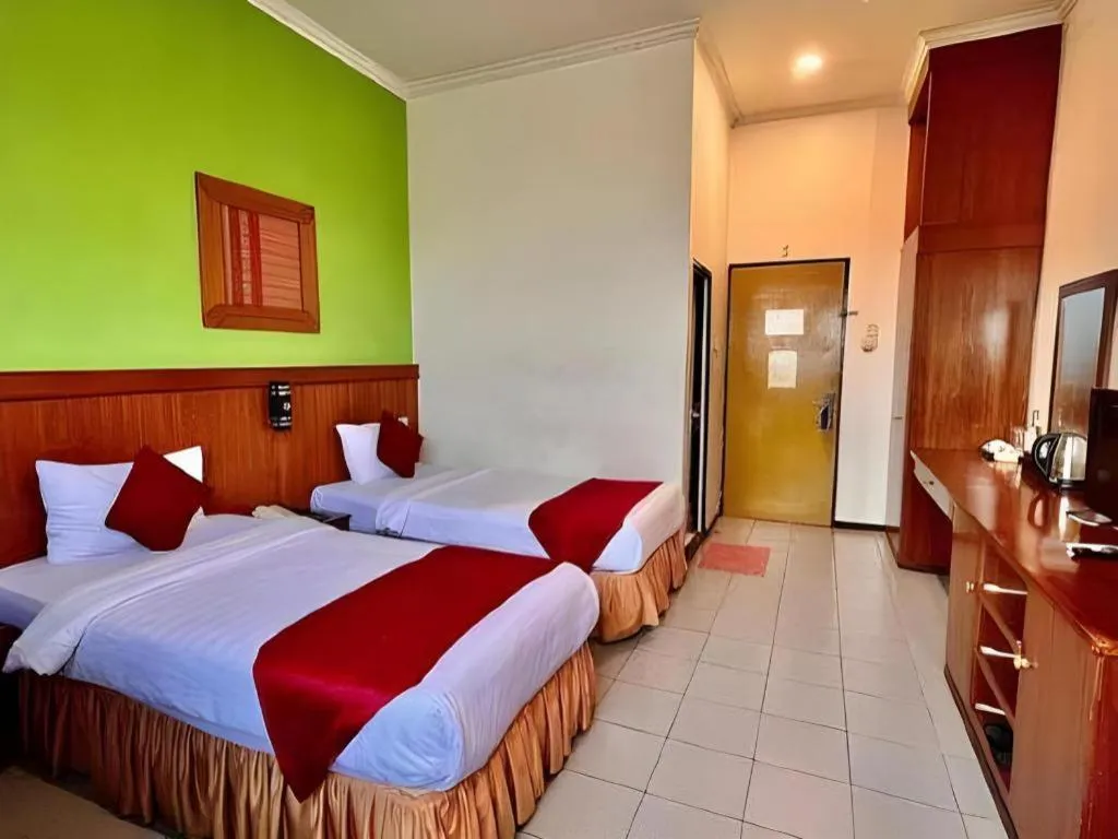 Bed in Garuda Hotel Pontianak