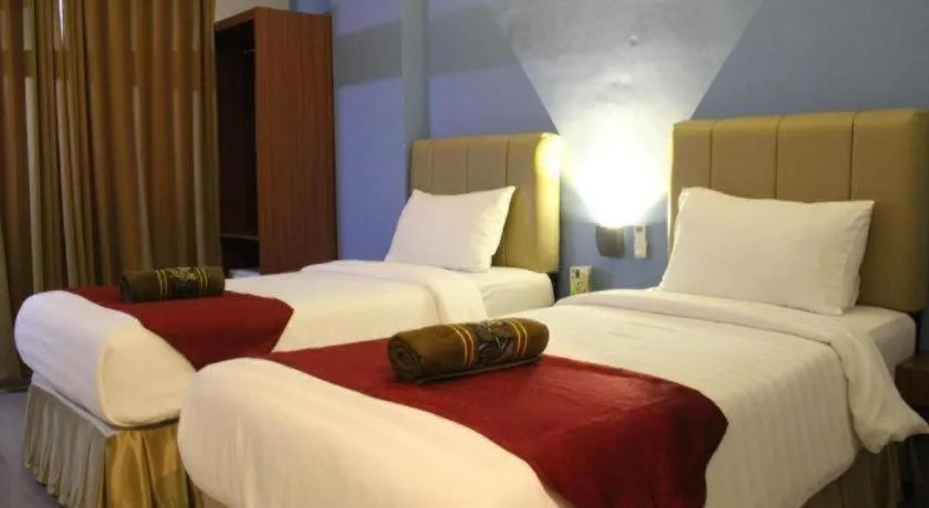 Bed in Garuda Hotel Pontianak