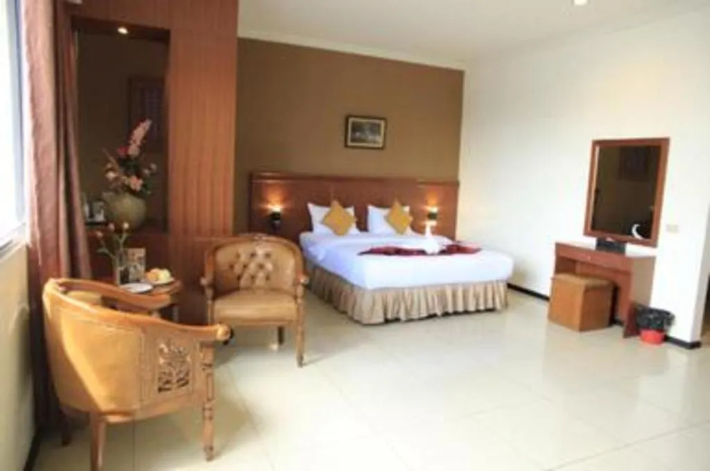 Bed in Garuda Hotel Pontianak