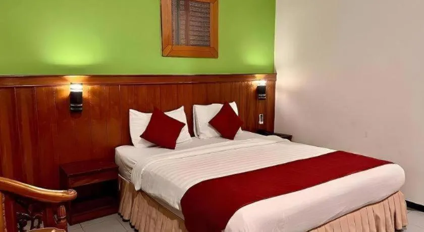 Bed in Garuda Hotel Pontianak