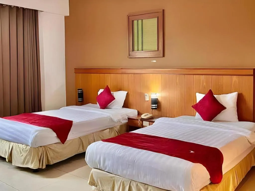 Bed in Garuda Hotel Pontianak