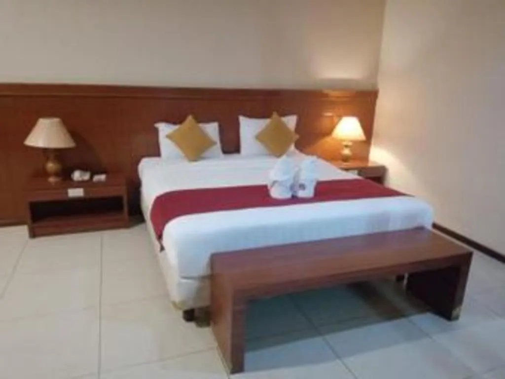 Bed in Garuda Hotel Pontianak