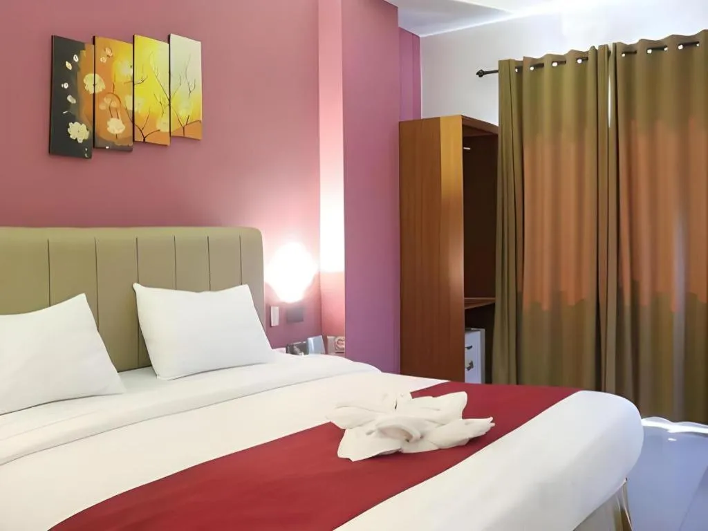 Bed in Garuda Hotel Pontianak