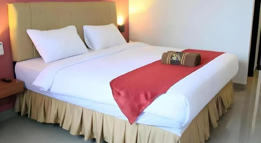 Bed in Garuda Hotel Pontianak