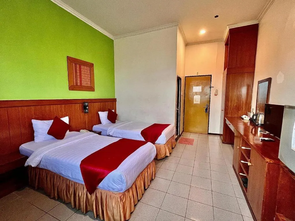 Bed in Garuda Hotel Pontianak