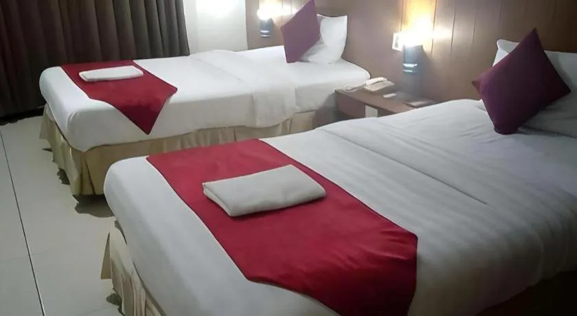 Bed in Garuda Hotel Pontianak