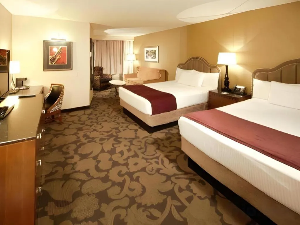 Bed in Orleans Hotel and Casino