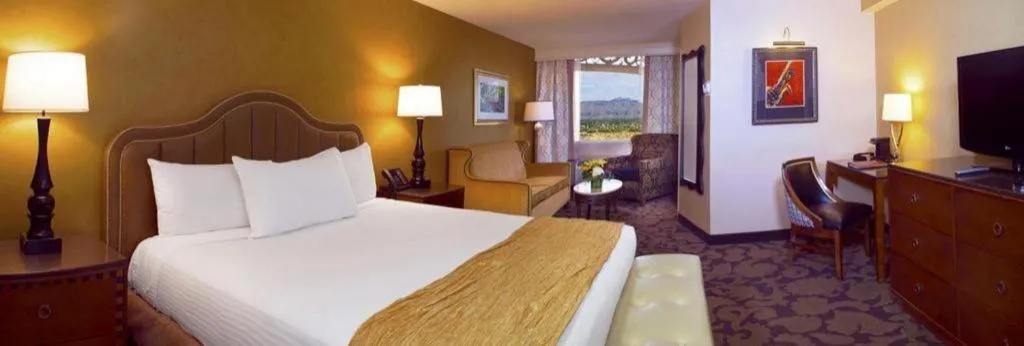 Bed in Orleans Hotel and Casino