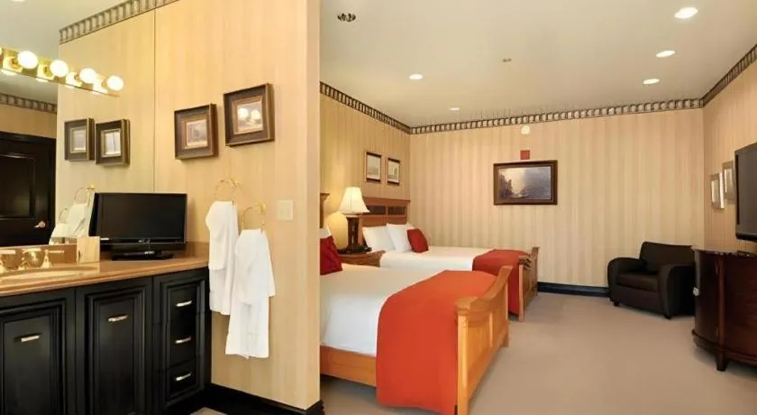 Bed in Orleans Hotel and Casino