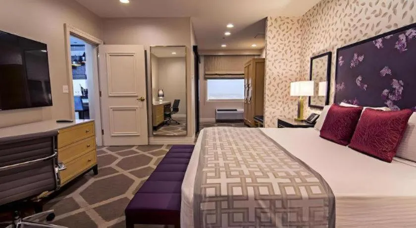 Bed in Orleans Hotel and Casino