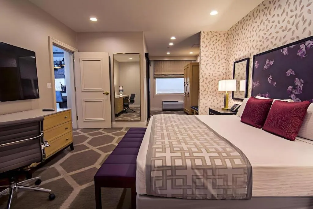 Bed in Orleans Hotel and Casino