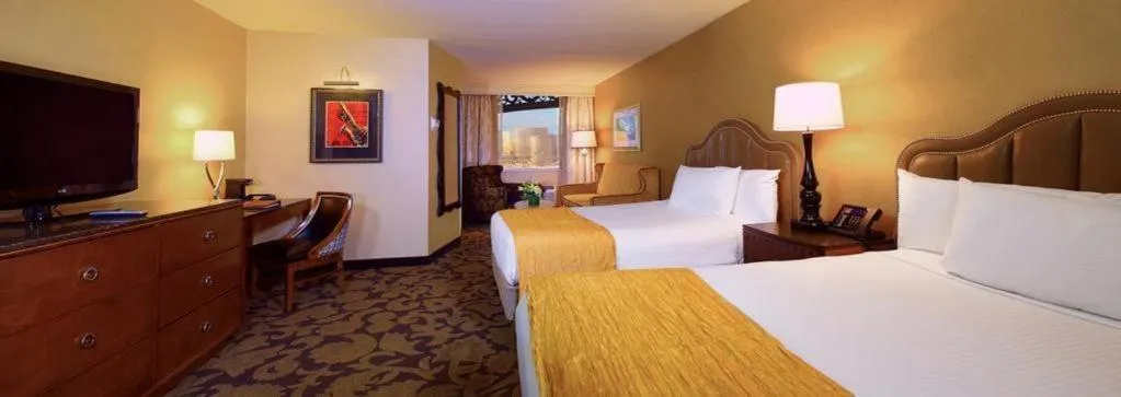 Bed in Orleans Hotel and Casino