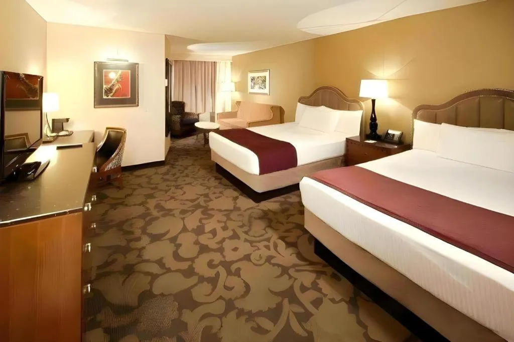 Bed in Orleans Hotel and Casino