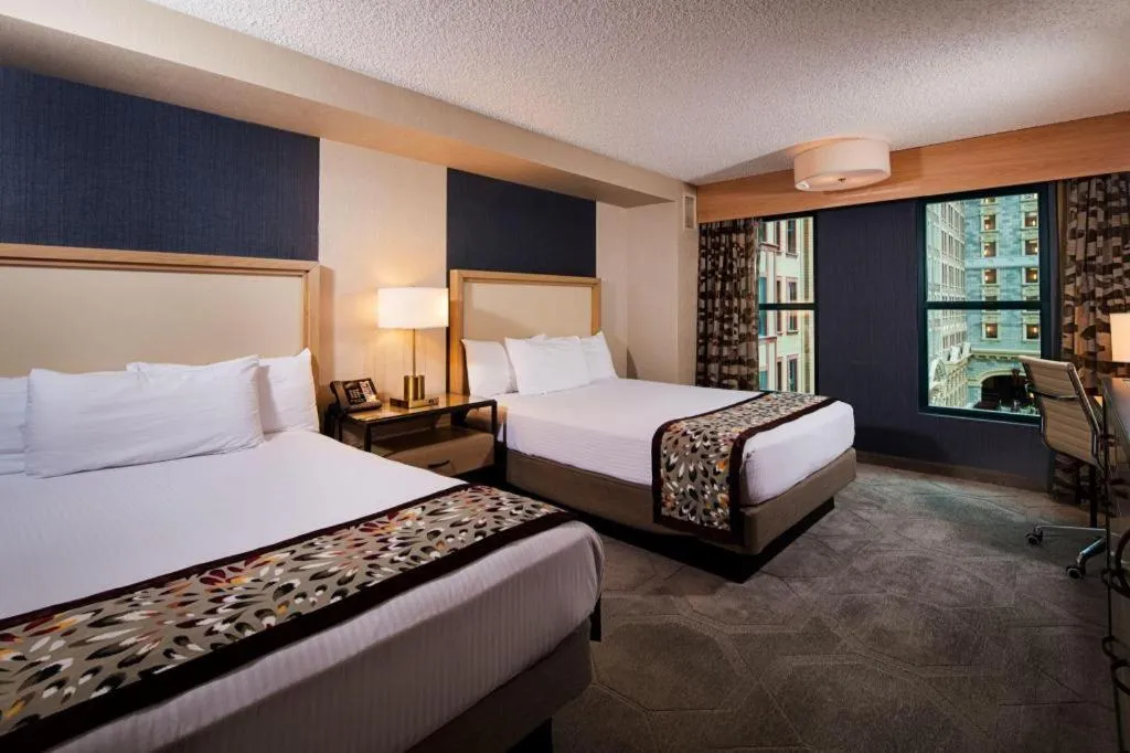 Bed in Sam's Town Hotel and Gambling Hall