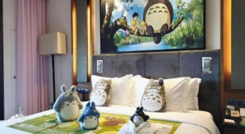 Bed in Worldhotel Grand Dushulake Suzhou