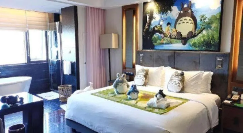 Bed in Worldhotel Grand Dushulake Suzhou