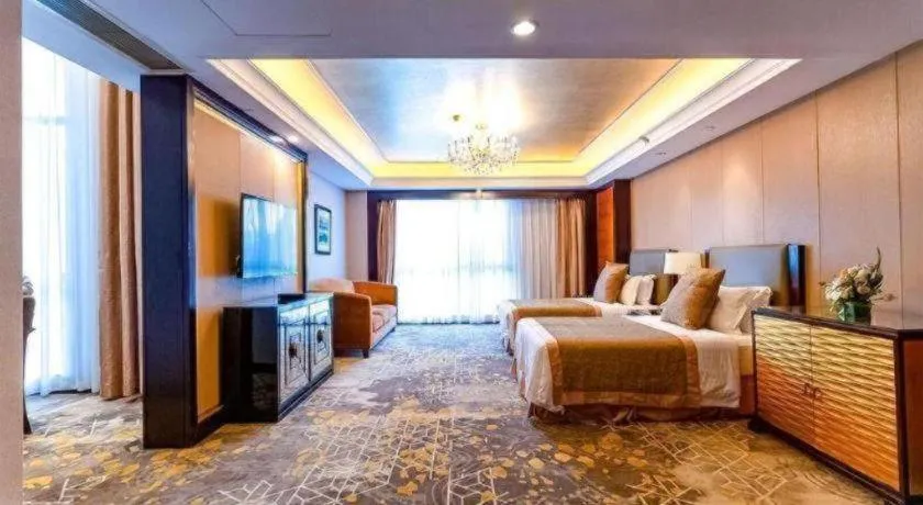 Bed in Royal Tulip Hotel Zhujiajiao Shanghai