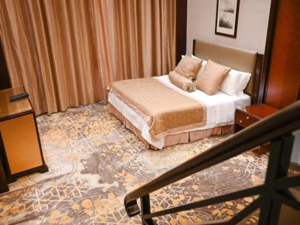 Bed in Royal Tulip Hotel Zhujiajiao Shanghai